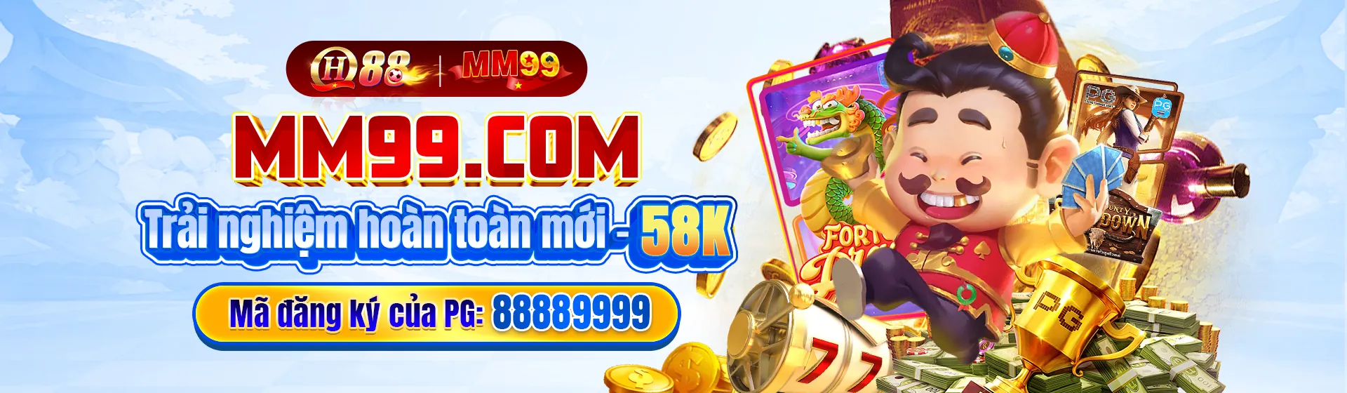 Banner đăng nhập okfun nhà cái với người chơi đang trải nghiệm cá cược an toàn
